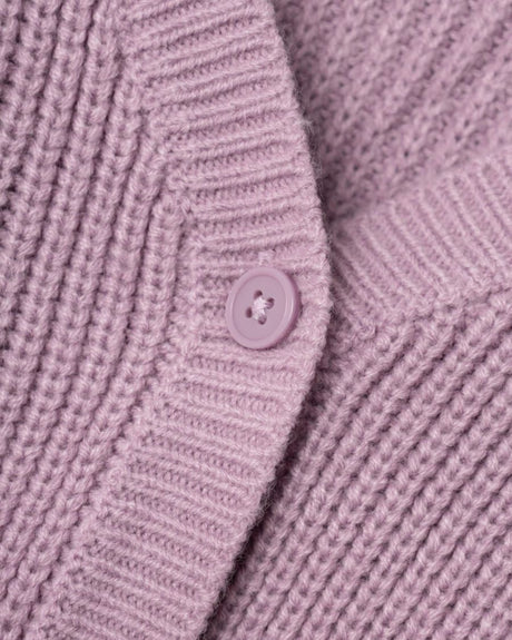 Lilla - Lavender Mist - Name it - strik cardigan - 13223203