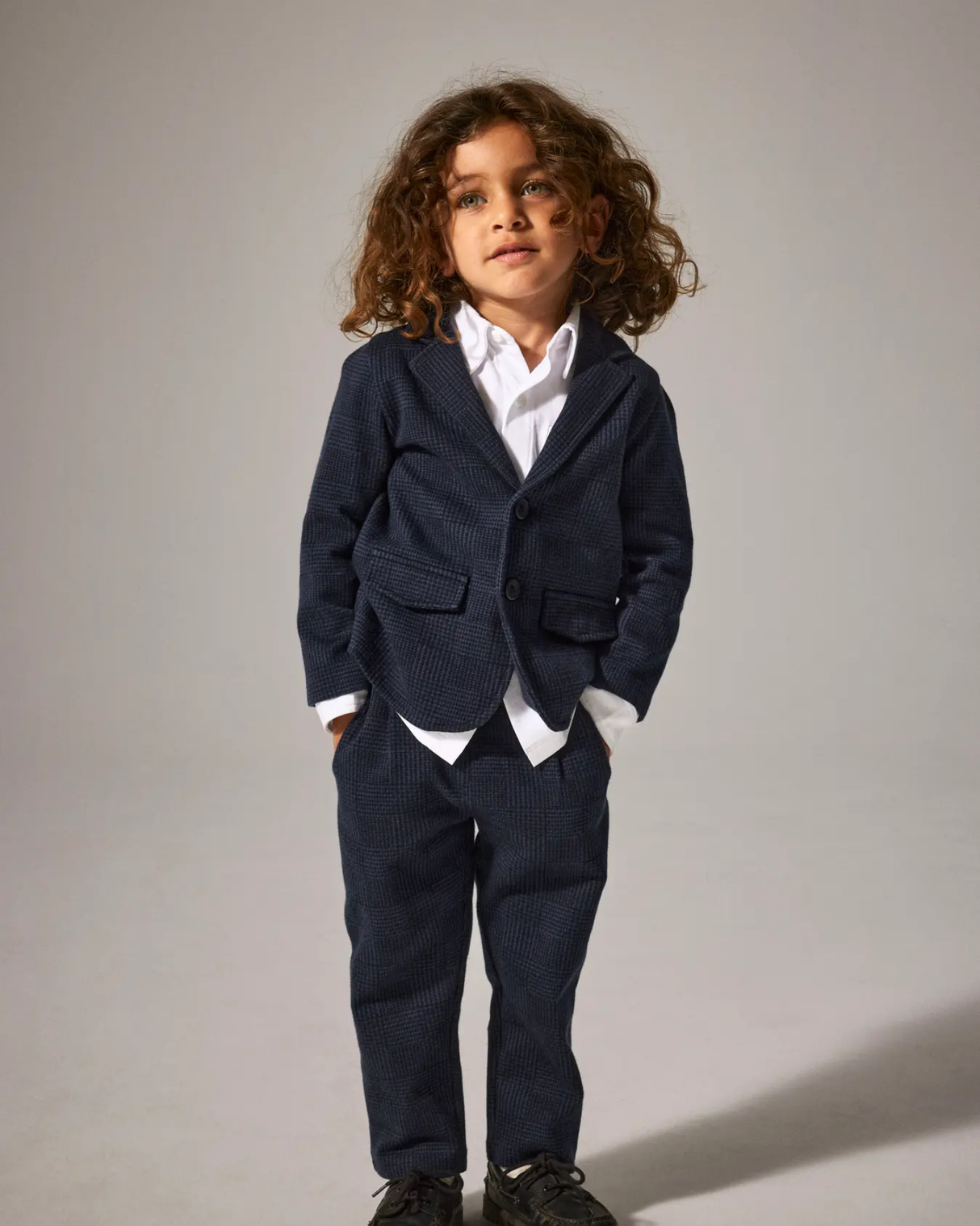 Blå - Navy Blazer/CHECK - name it - Blazer - 13223814