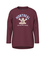 Name it Burgundy Montreal T-Shirt - 13224958