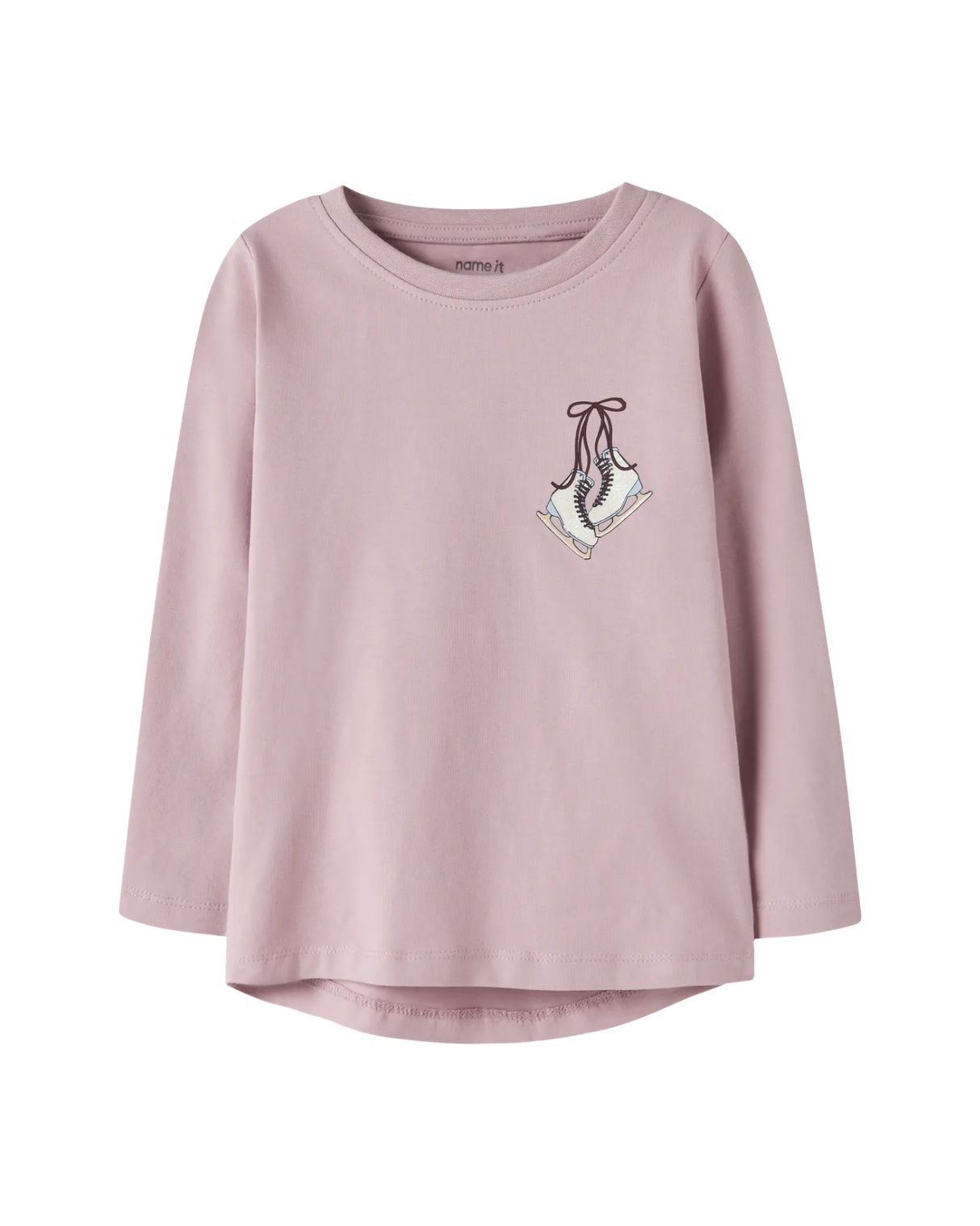 Name it rasaKeepsake Lilac Ice Skates T-Shirt - 13224958