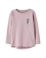 Name it rasaKeepsake Lilac Ice Skates T-Shirt - 13224958