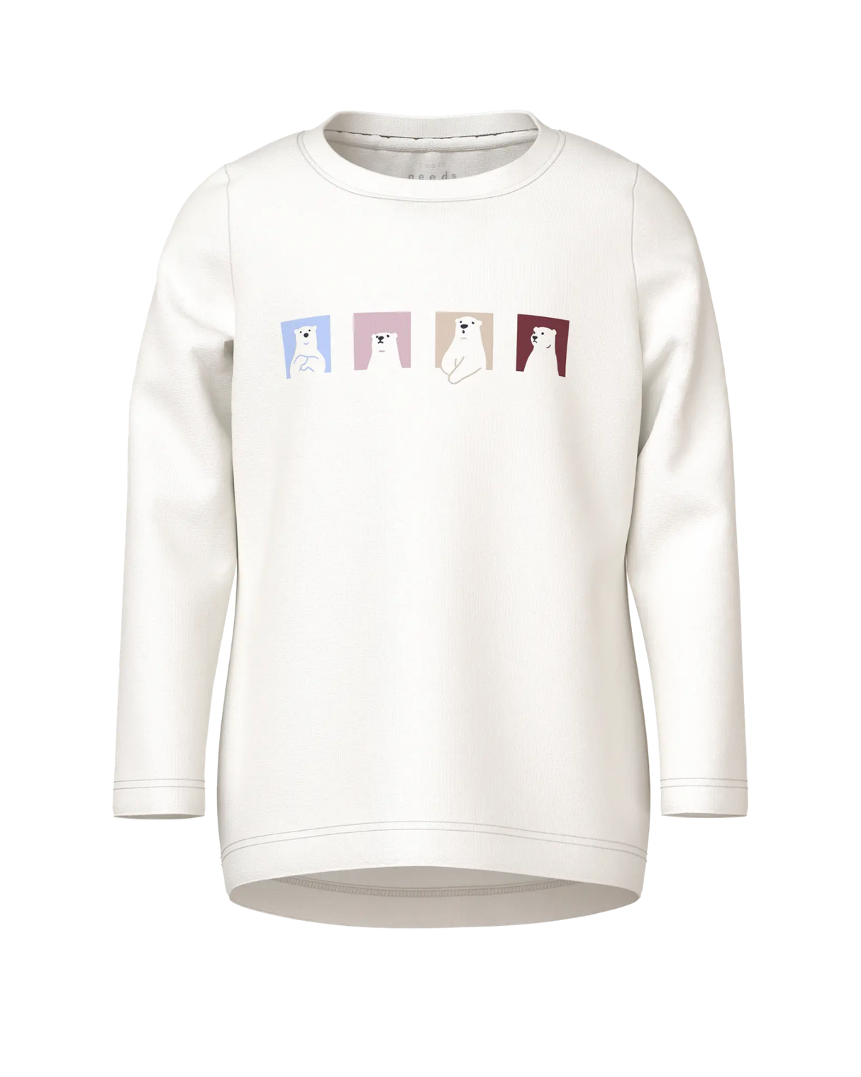 Name it Cloud Dancer Polar Bears T-Shirt - 13224958