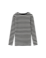 Stribet - Black/stribe - Name it - bluse - 13225149