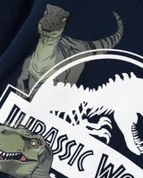 Navy - Dark Sapphire - Name it - langærmet bluse - Jurassic World - Dino - 13225912