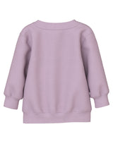 Rosa - winsome orchid - Name it - sweat shirt med sløjfer - 13226050