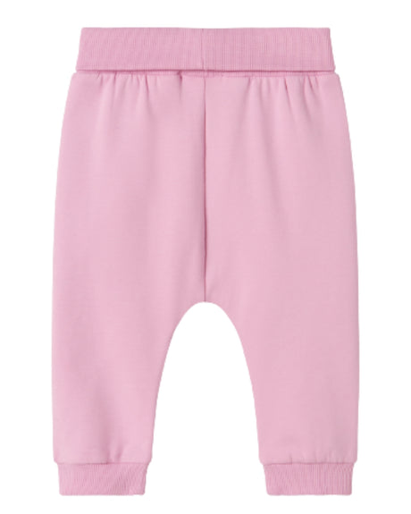 Pink - pastel lavender - Name it - sweat buks med ugle - 13226051