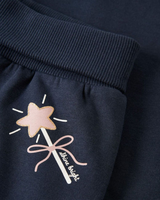 Mørkeblå - Navy Blazer/Star - Name it - Sweat buks med stjerne - 13226051