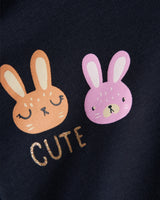 Navy - Dark Sapphire - Name it - zip jacket - flowers - 13226052