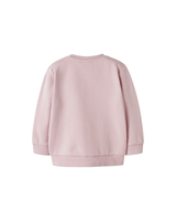 Lyserød - Burnished lilac - Name it - Sweatshirt med lynlås - Hjerte - 13226052