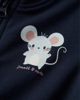 Mørkeblå - Navy Blazer - Name it - Sweatshirt med lynlås - Tryllestav - 13226052