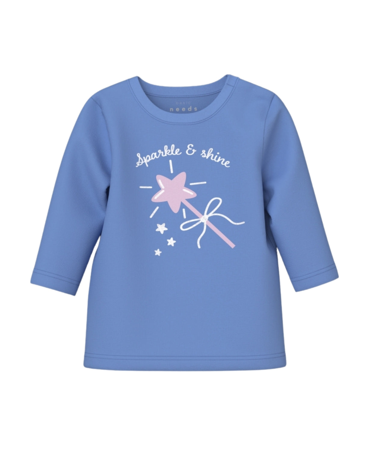 blå - Cornflower blue - name it - bluse - 13226053