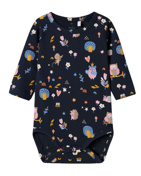 Mørkeblå - Dark Sapphire - name it - bodystocking - 13226054