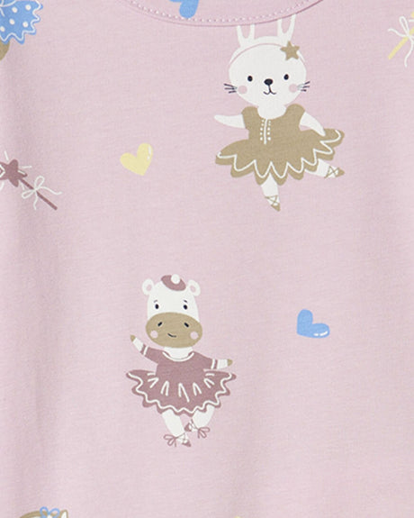 Lyserød - Windsome Orchid - Name it - Bodystocking - Ballarinaer - 13226054