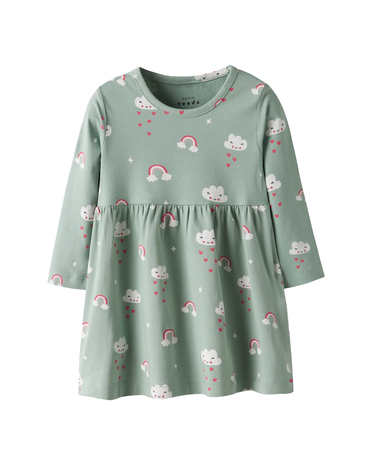 Grøn - Jadeite - Name it - Kjole - Skyer - 13226057.