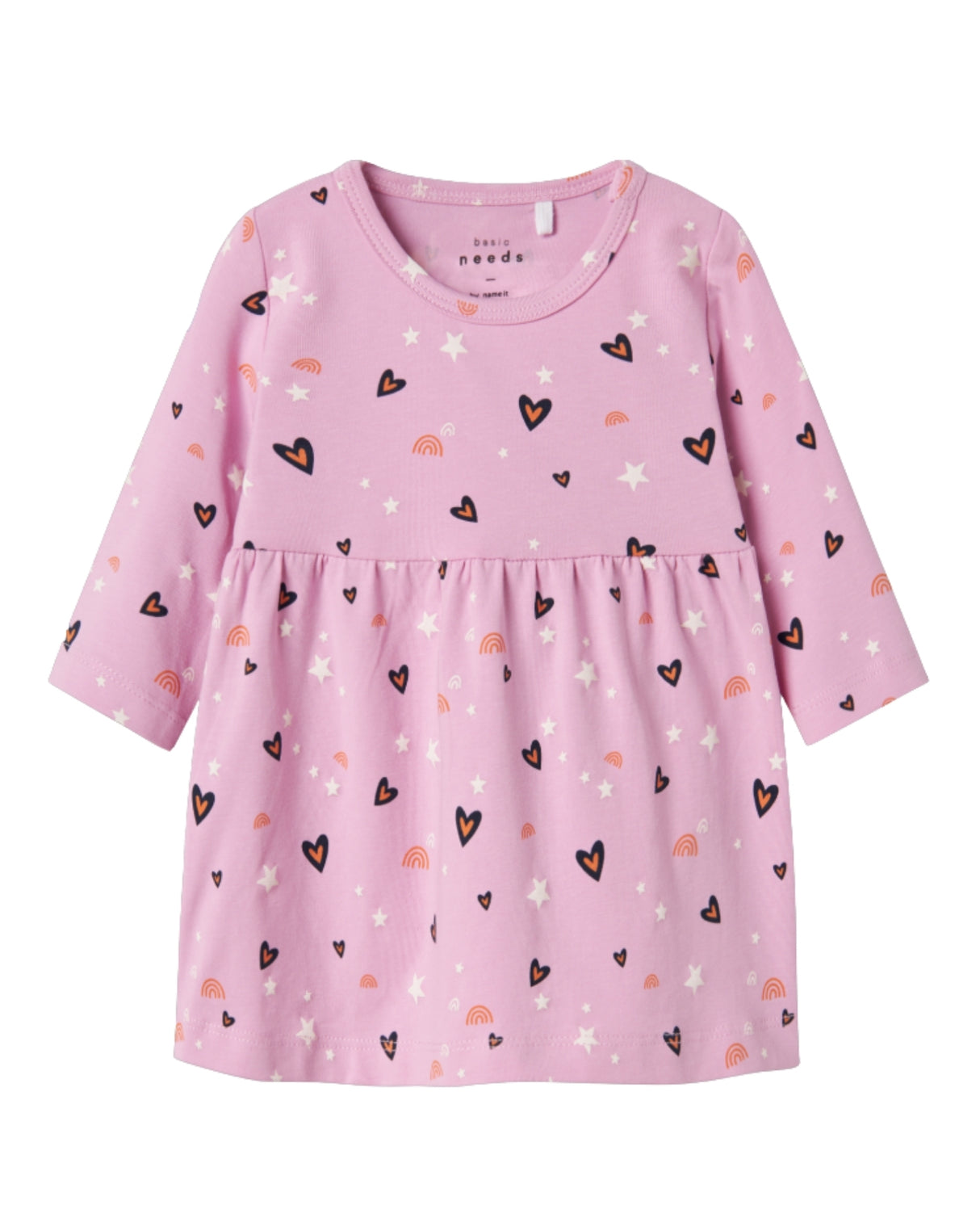 Lyserød - Pastel - Name it - Kjoler - Hjerter - 13226057