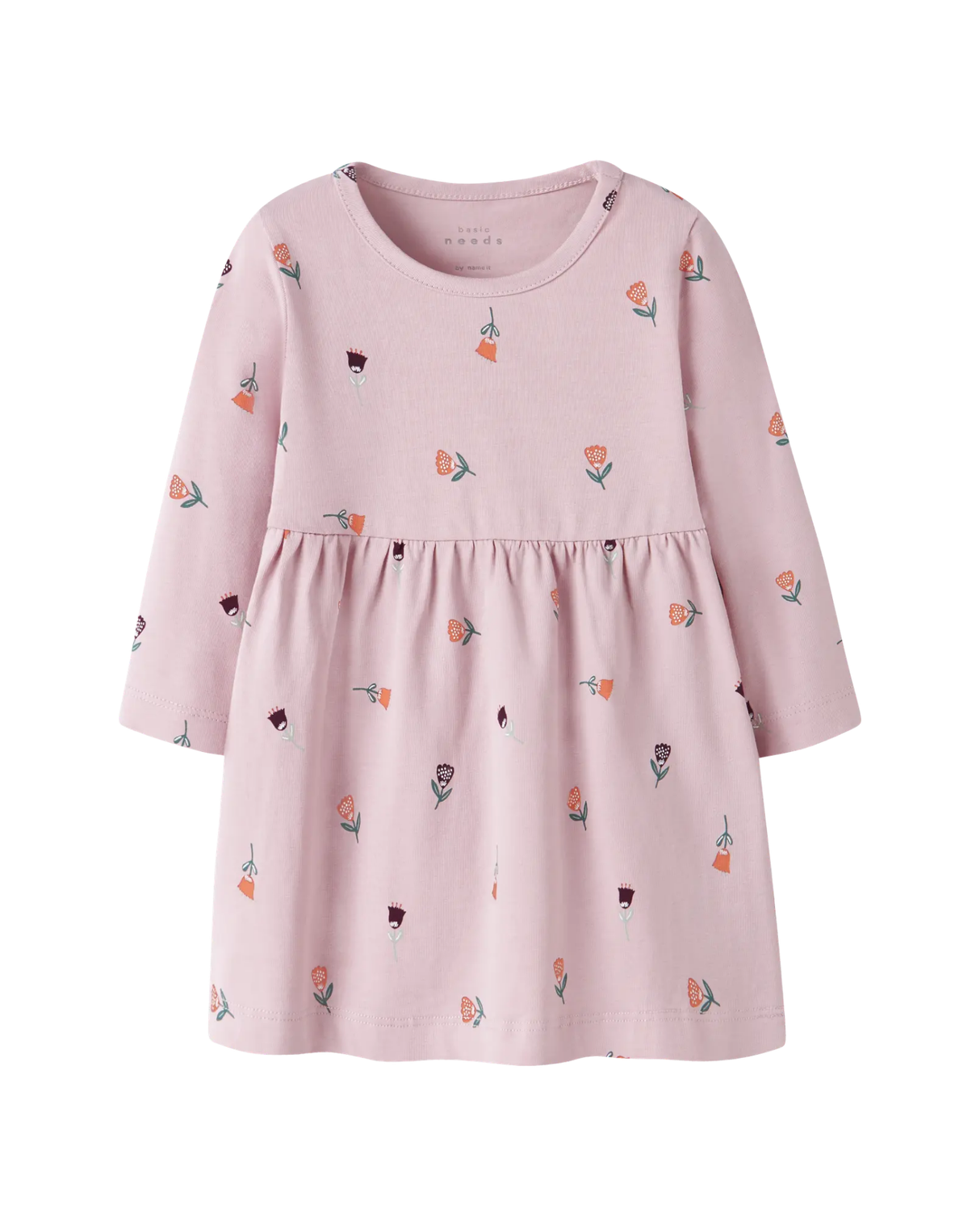 Rosa - Burnished Lilac - Name it - Kjole - Blomster - 13226057