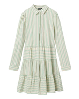 Grøn - Turtledove Creme - Name it - stribet - kjole - 13226238