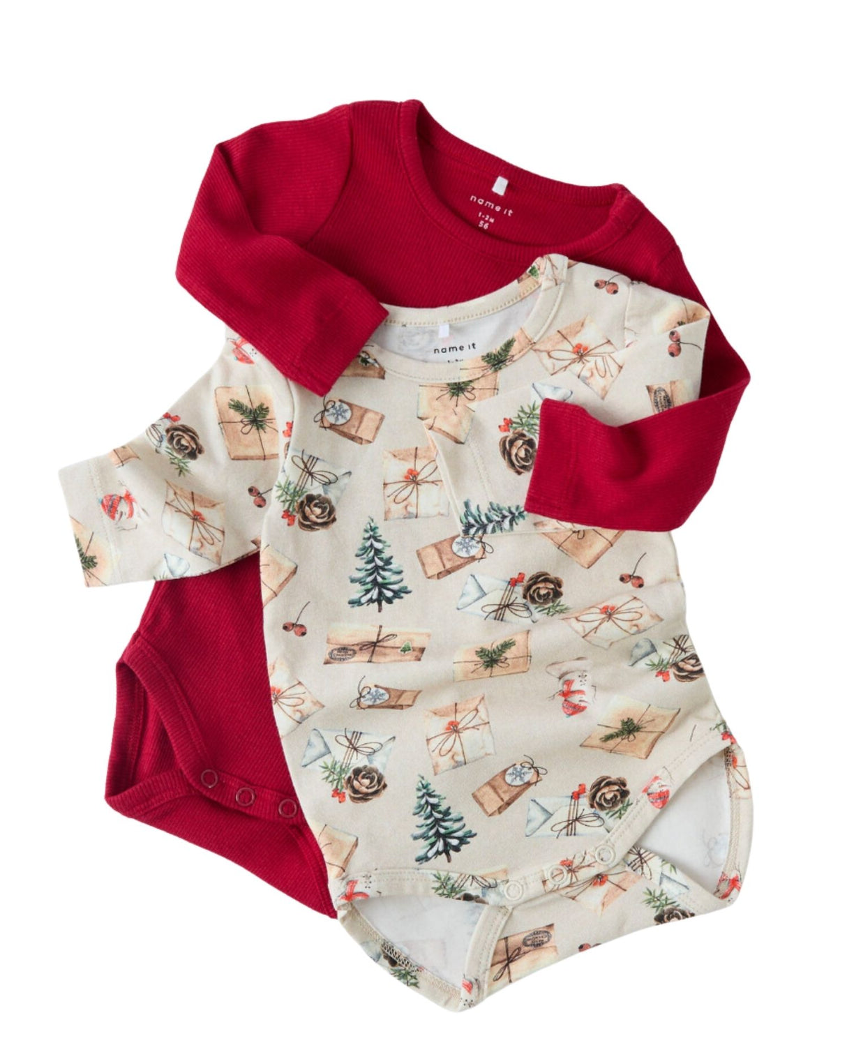 Rød - Jester red - name it - Bodystocking - 13226313