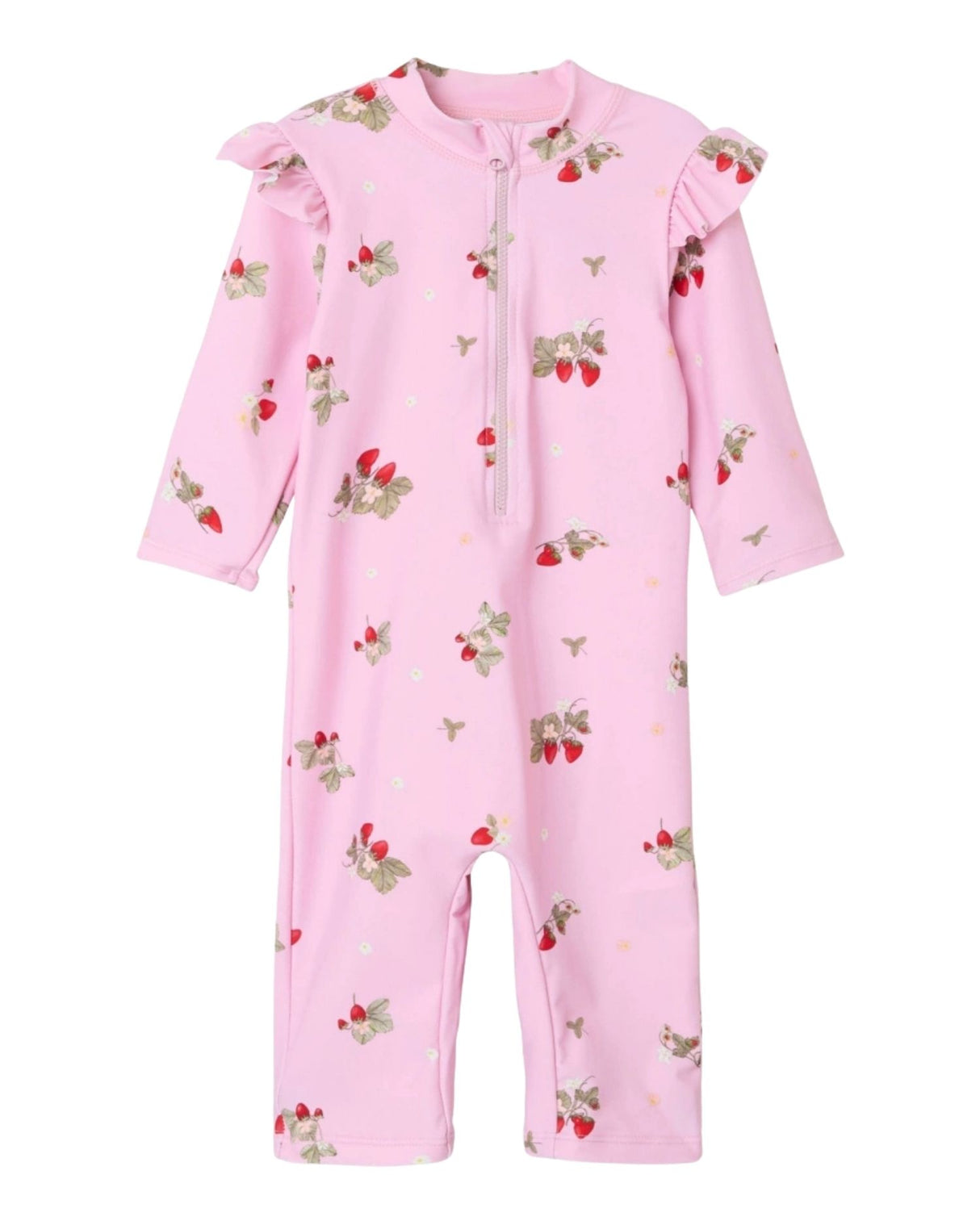 Pink - Fragrant Lilac - Name it - UV Swimsuit - Strawberry - 13226591