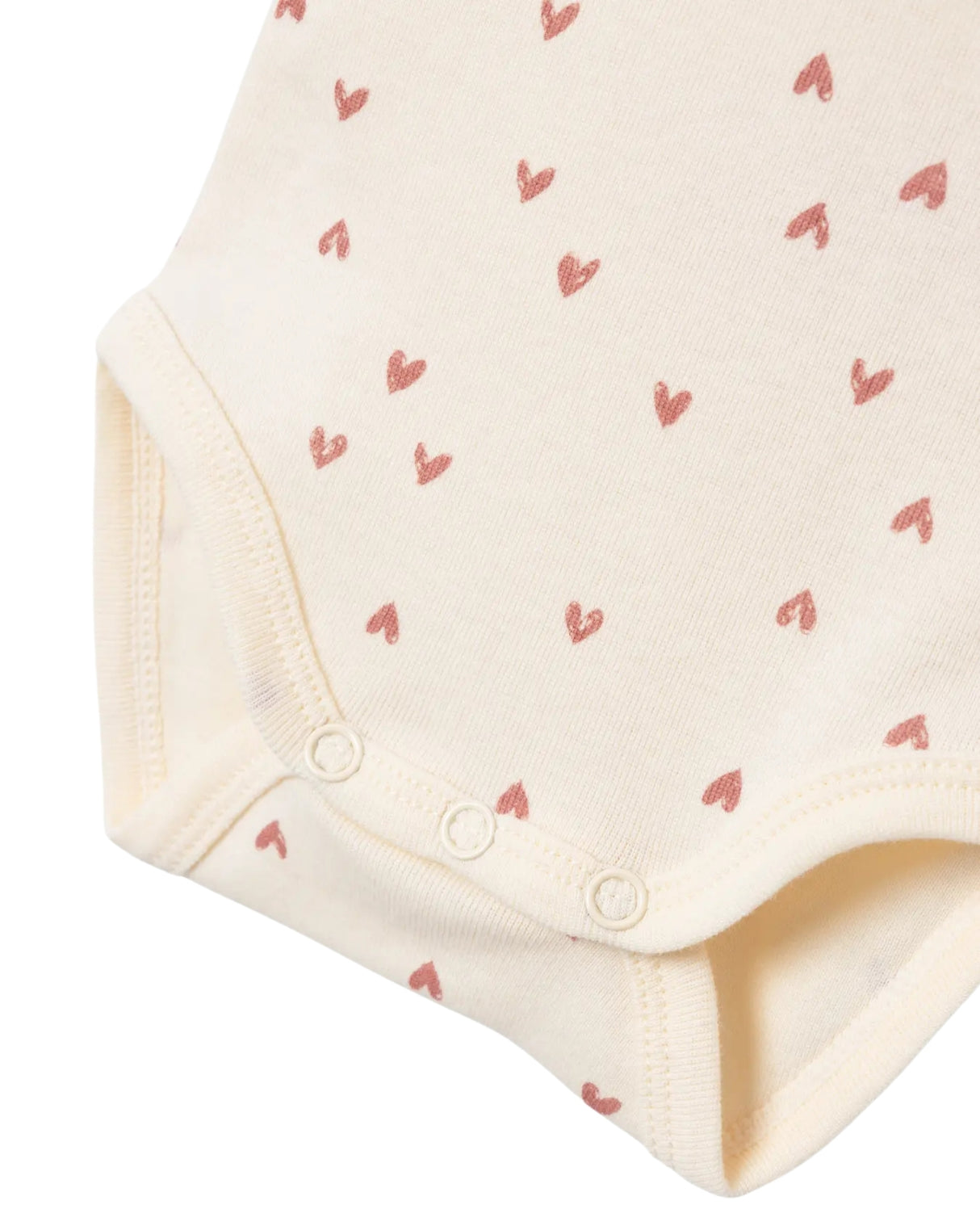 Rosa - Buttercream - Name it - 2-pack - Bodystocking - hjerter - 13227029