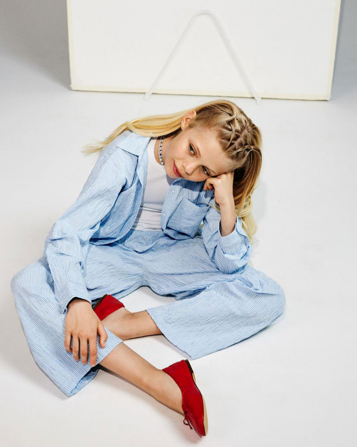 Blå - chambray blue - Name it -Skjorte - 13227442