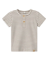 Sand - Fungi -  Name it - stribet  t-shirt - 13228049