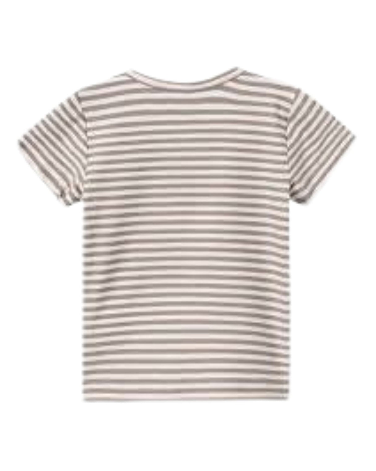 Sand - Fungi -  Name it - stribet  t-shirt - 13228049