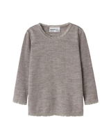 Pink - Shadow Gray - Name it - Wool blouse - Flowers - 13228432