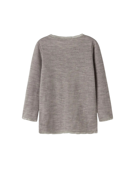 Grå - Satellite - name it - Uld bluse - 13228435