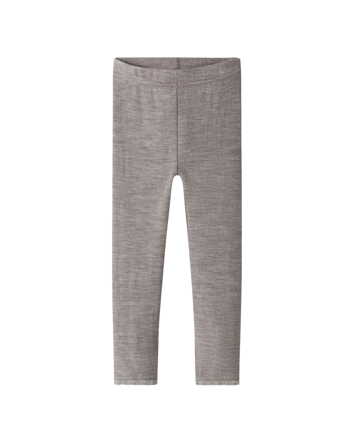 Grå - Satellite - name it - Uld leggins - 13228437