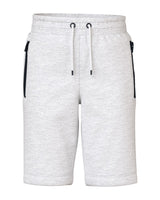 Lysegrå - Light Grey Melange - Name it - Shorts - sweat - 13228599
