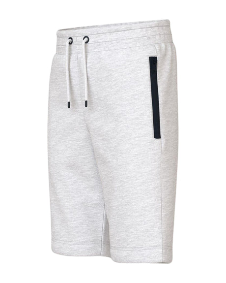 Lysegrå - Light Grey Melange - Name it - Shorts - sweat - 13228599