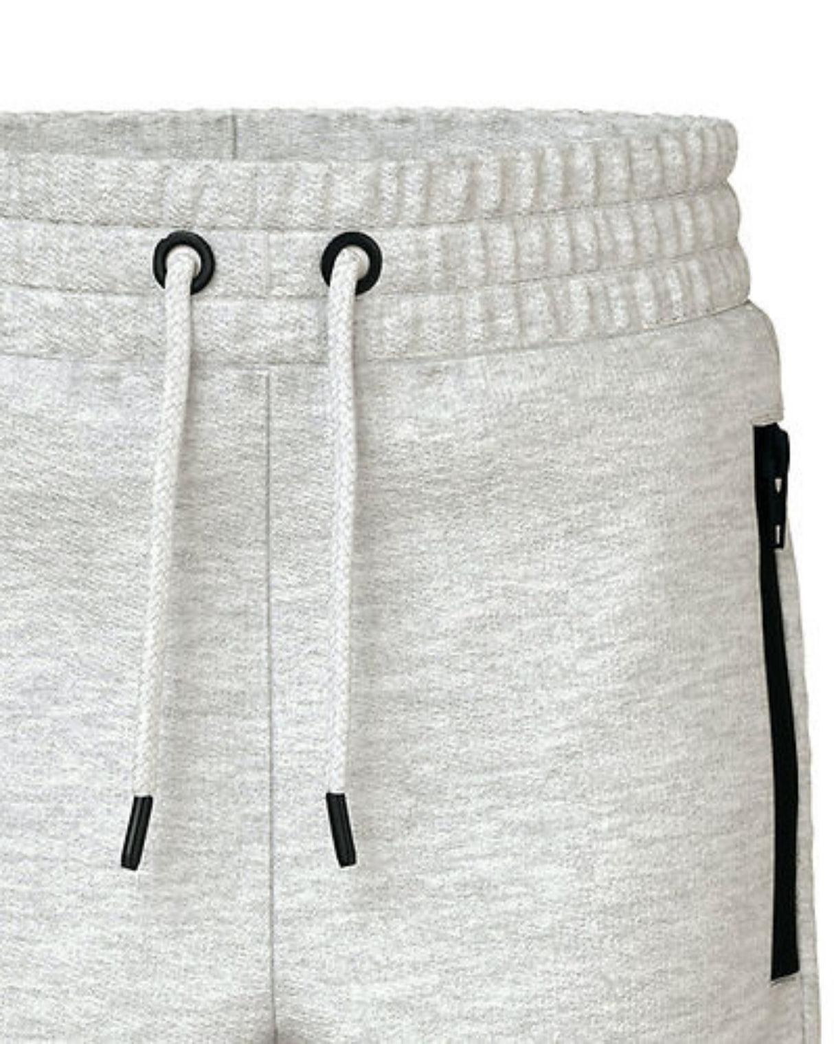 Grå - Light Grey Melange - Name it - Shorts - 13228600