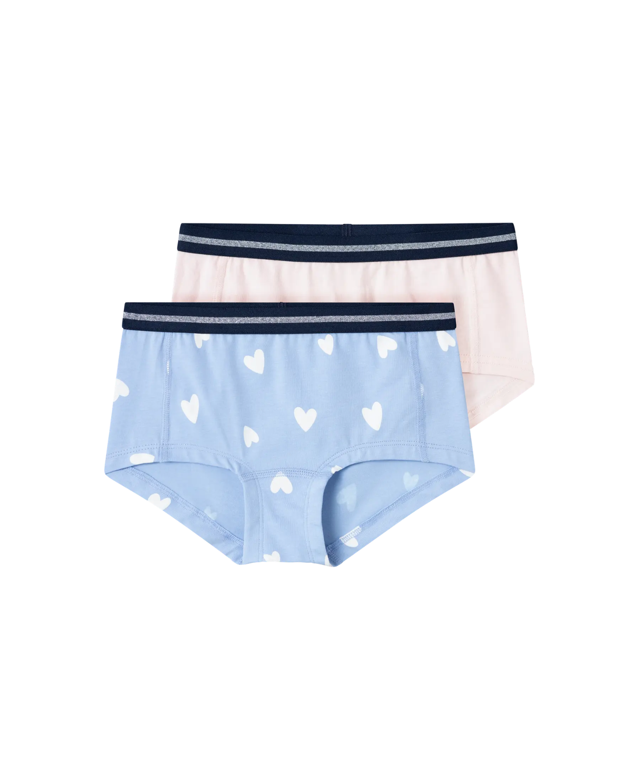 Blå/Lyserød - Serenity - Name it - 2-pak underbukser - 13229626