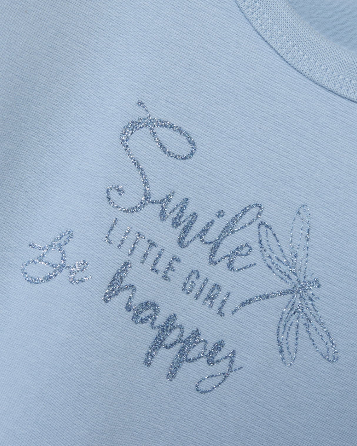 Lyseblå - Chambray blue - name it - tshirt - 13229656