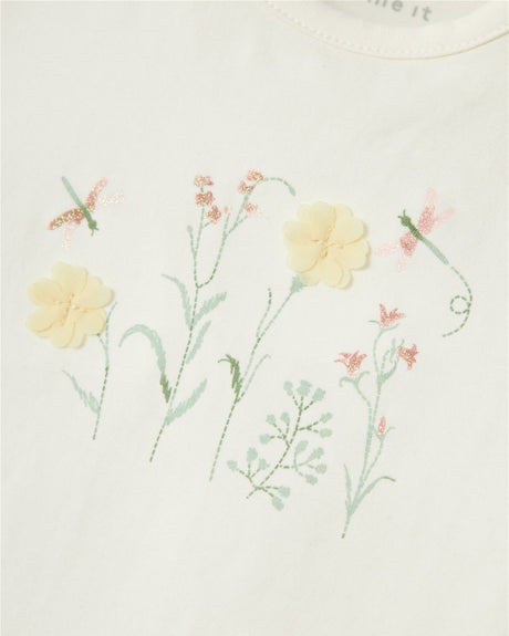 Hvid - jet stream - Name it - t-shirt - 13229657