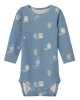 Blå - Provencial Blue - Name It - Bodystocking - Strandhuse - 13229772