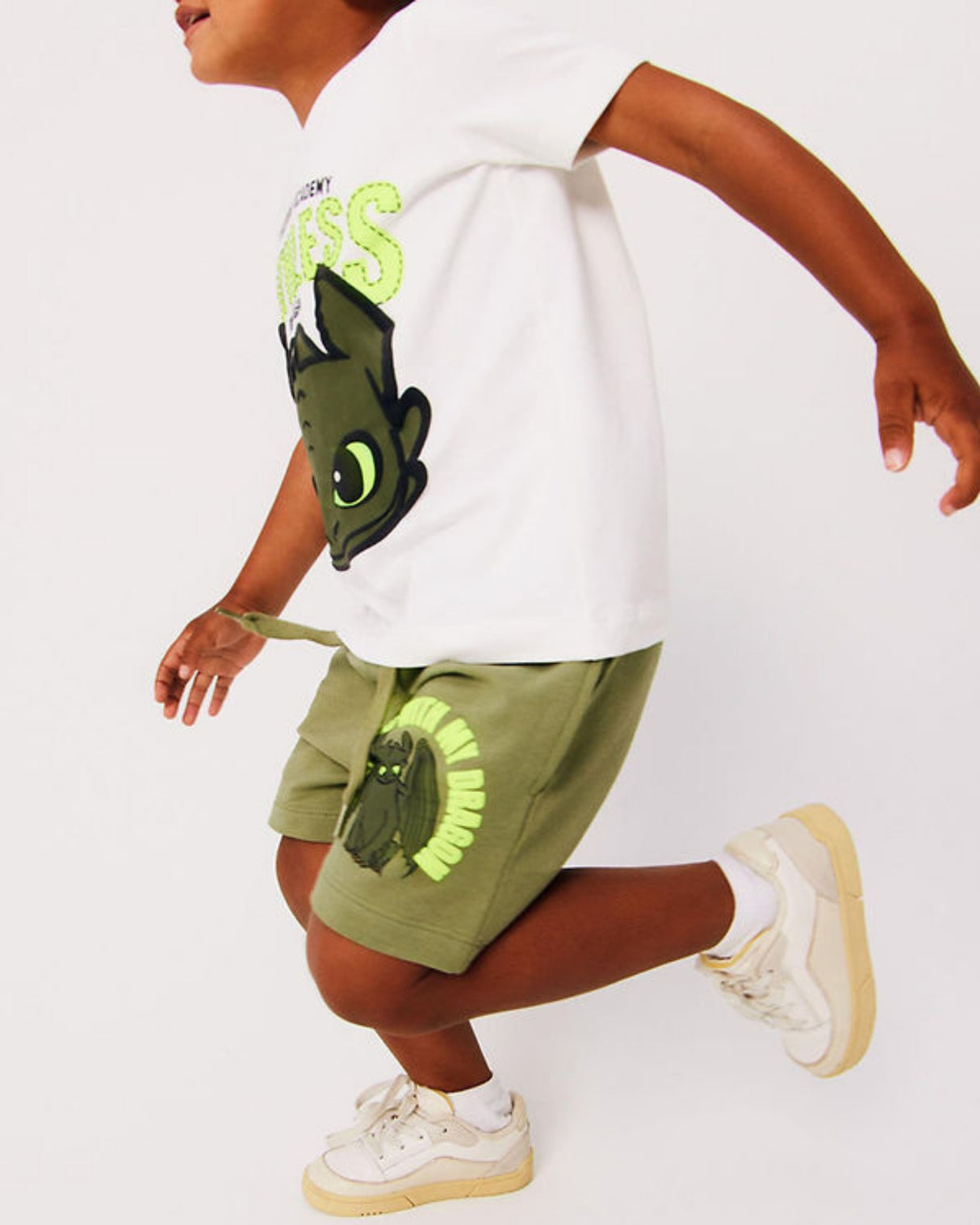 Grøn - Oil Green - Name it - shorts - drage - 13230077