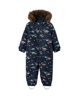 Blå - Dark Sapphire - Name it - dinosaur flyverdragt - 13230578