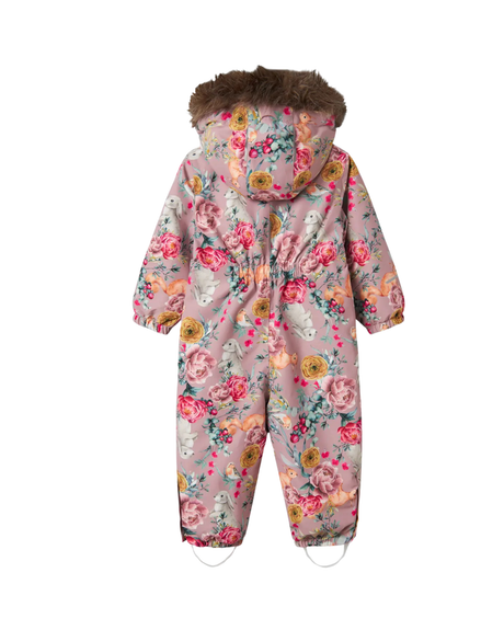 Rosa - woodrose - Name it - Blomster flyverdragt - 13230586