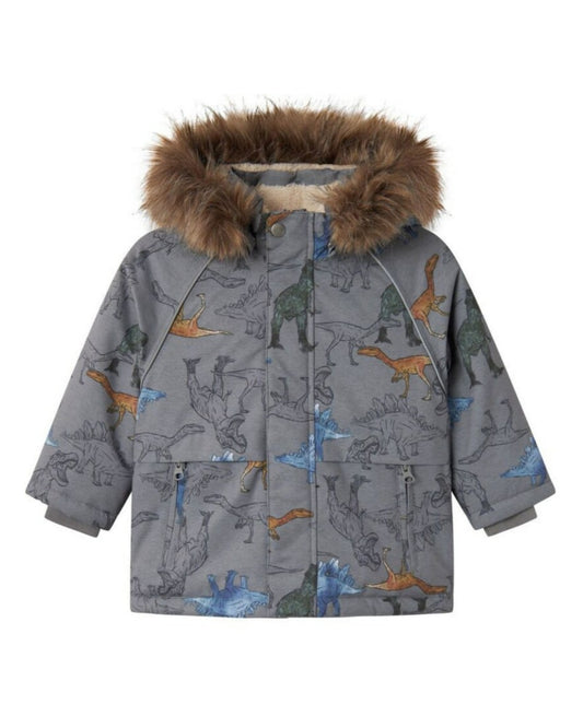 Grå - Mockingbird - Name it - Jakke - Dinosaur - 13230589