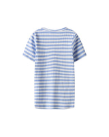 Blå - Serenity/Bright Whi - Name it - T-shirt - 13231467