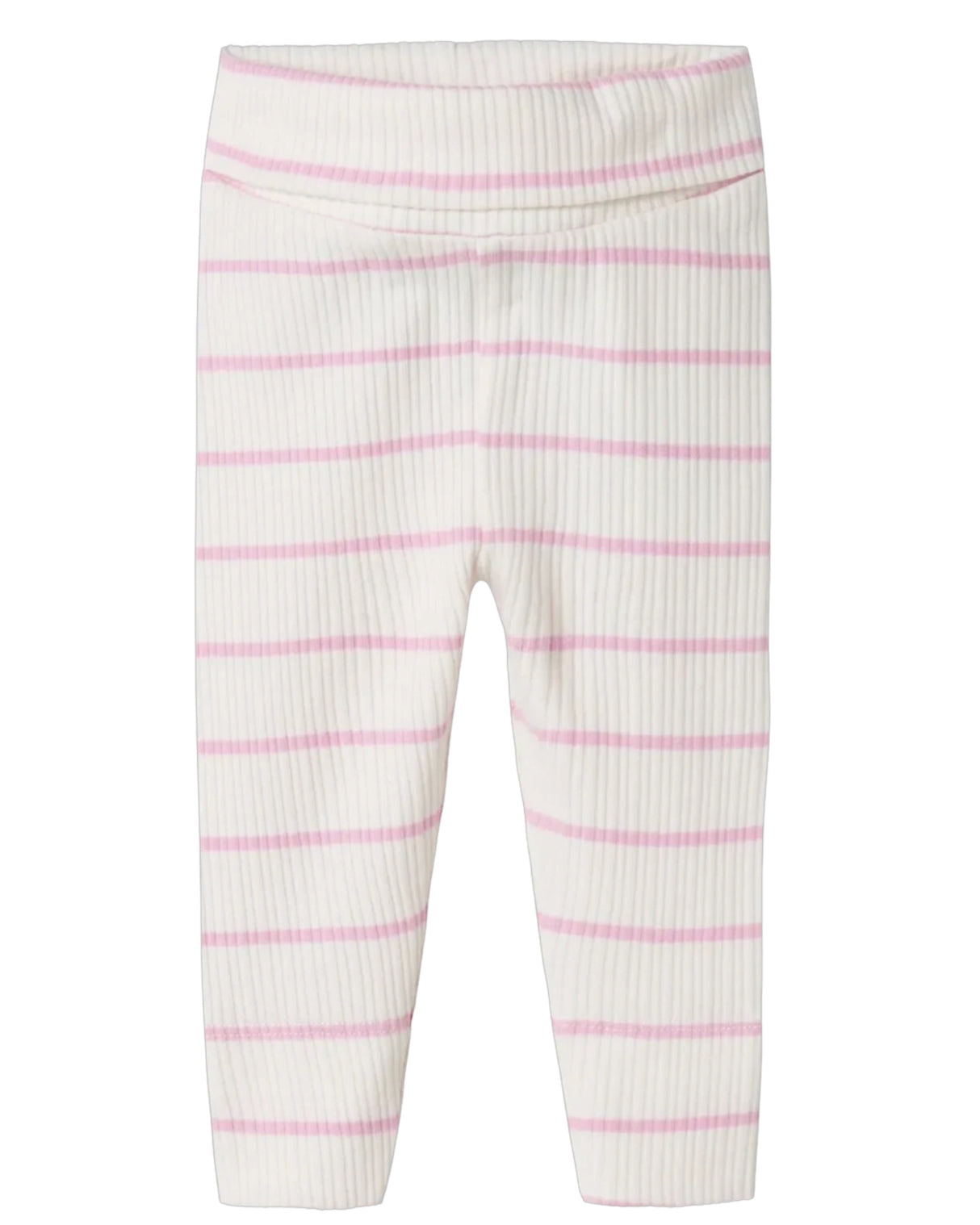 Hvid - jet stream - Name it - stribet - leggings - rib - 13231525