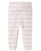 Hvid - jet stream - Name it - stribet - leggings - rib - 13231525