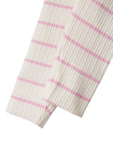 Hvid - jet stream - Name it - stribet - leggings - rib - 13231525