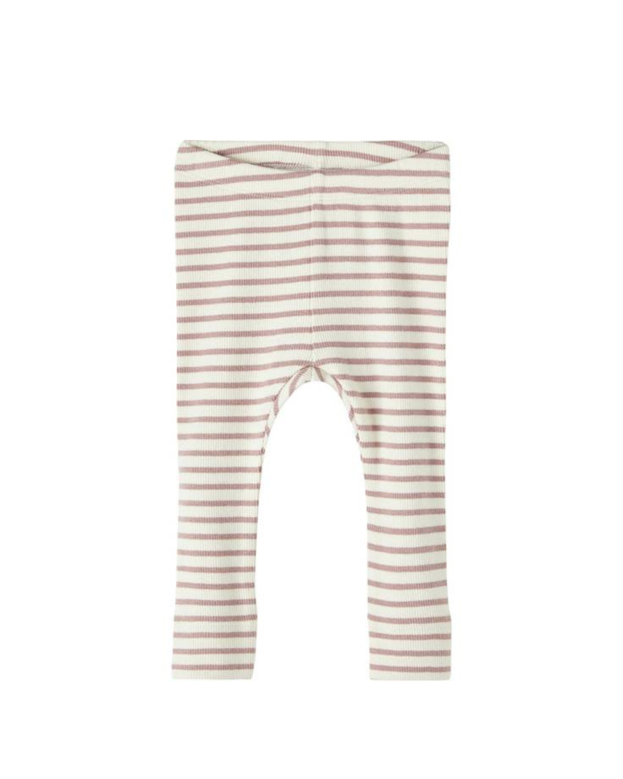 Brun / hvid - delicioso - Name it - Leggings - rib - 13231711