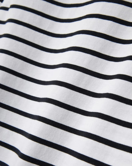 Hvid/sort - Mocha Meringue - Name it - langærmet bluse - 13231944