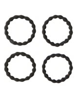 Sort - Black - name it - hårelastikker - 13232247