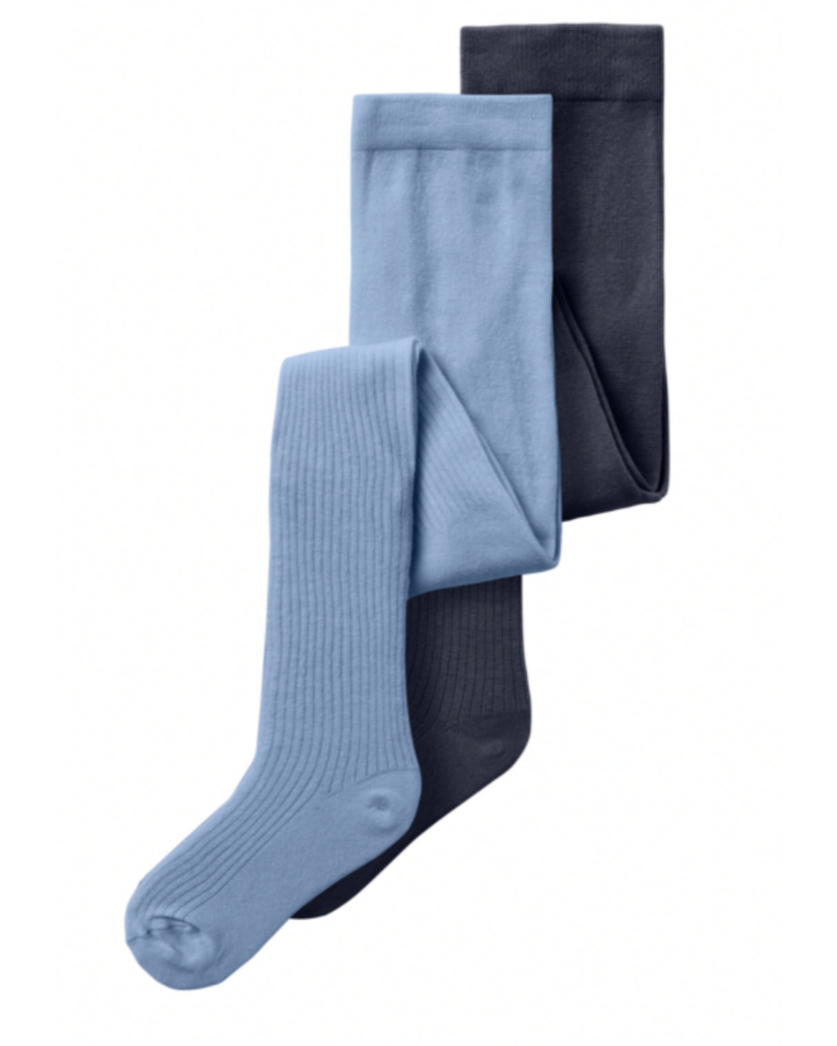 Lyseblå - Navy - Name it - 2 pak. strømpebukser - 13232261