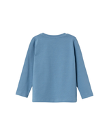 Blå - Coronet Blue - name it  - langærmet t-shirt - 13232352
